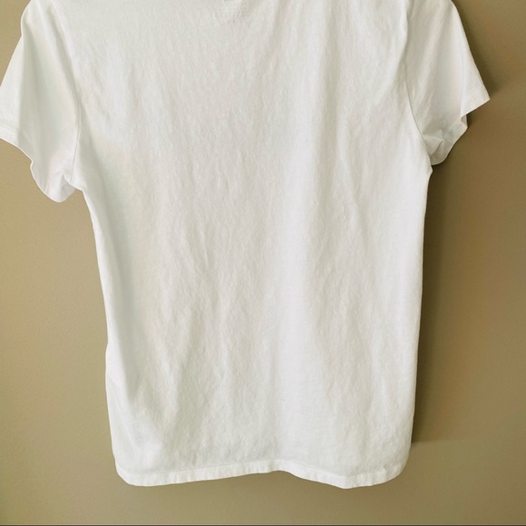 Levi's Short Sleeve Tee Shirt White Sz Small - Picture 9 of 9